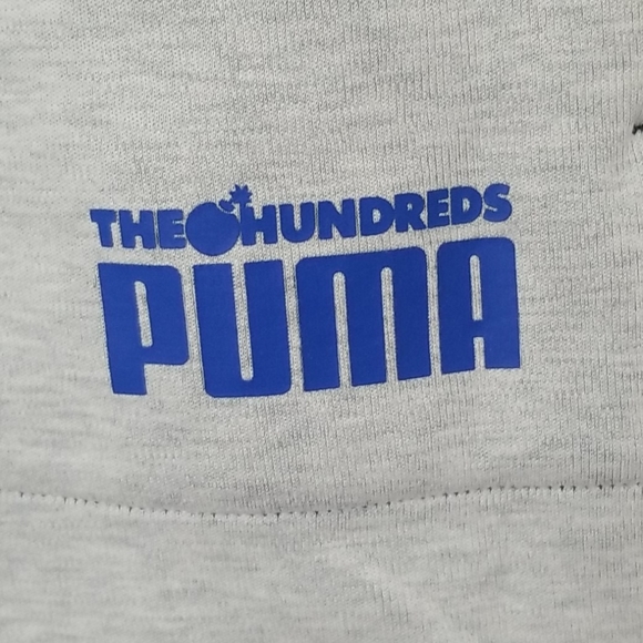 NWT Puma x The Hundreds Black and Grey Reversible Shorts - Picture 7 of 11
